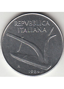 1984 Lire 10 Spiga Fior di Conio Italia